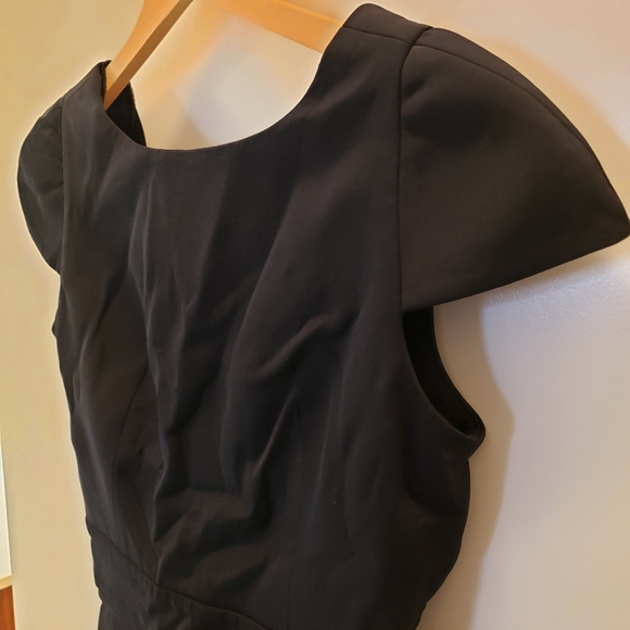 NAVEN Party Dress Black Silk Medium - Picture 5 of 6